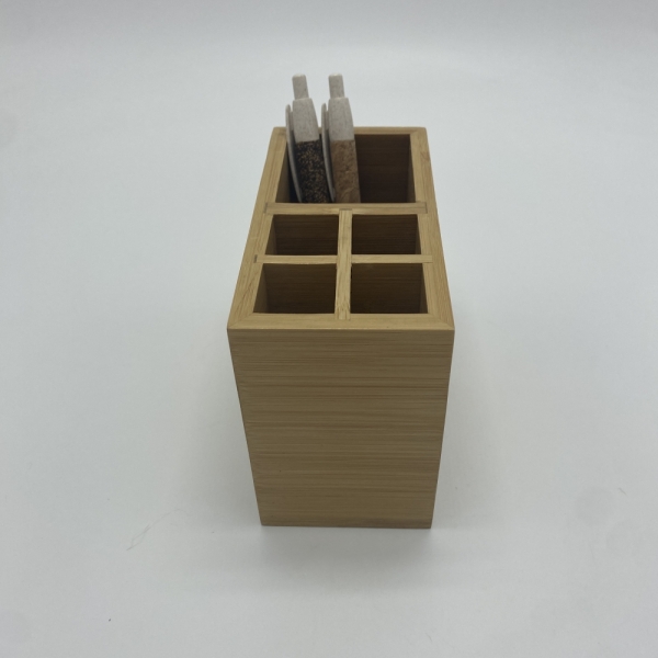 Bamboo Material multi divers pen Container