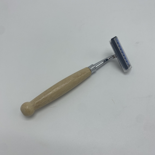 Disposable Portable Twin Blade Bamboo Razor Stainless Steel Male Face Use Hotels Guest Rooms Homestays Air Travel