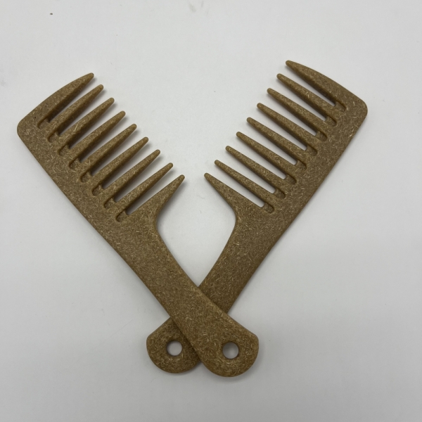 8297 Coconut Plant Fiber Wide Tooth Comb