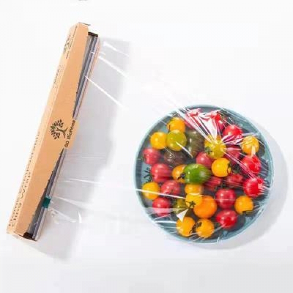 Biodegradable Food grade Cling Film 3020 with slip knife 