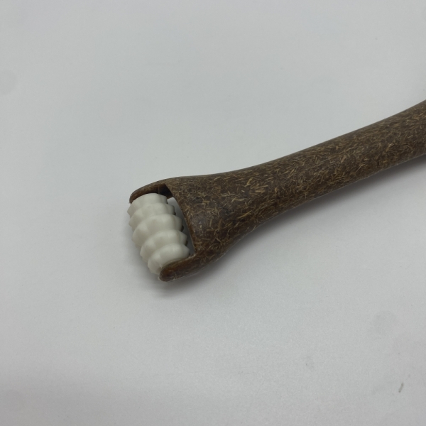 Coconut Plant Fiber Face roller with Jute bag packing