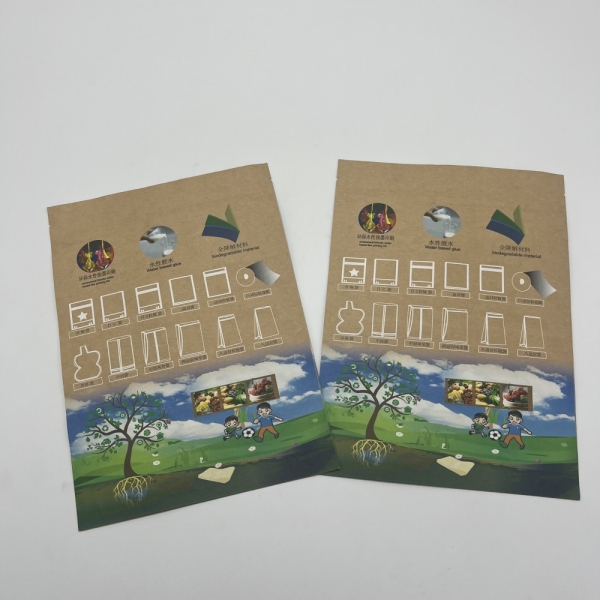 Aluminum Foil Resealable Stand Up Pouches For Food Store