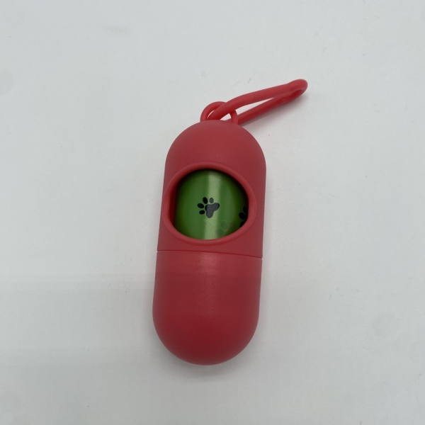 Capsule Shape PCR Pet Poop Bag Dispenser 