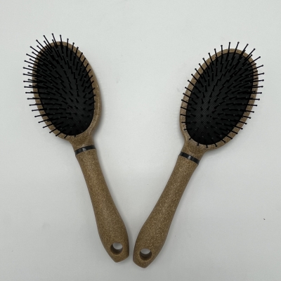 9551CB  Coconut Plant Fiber Wet Detangler Hair Brush