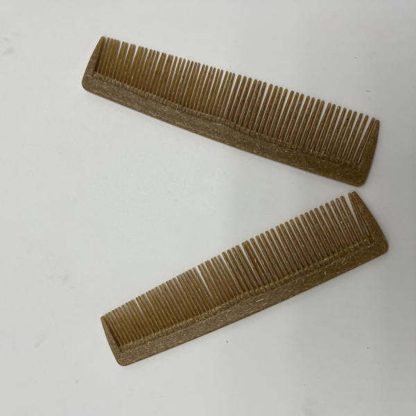 7381  Coconut Plant Fiber  Frosted Needle Tooth Comb