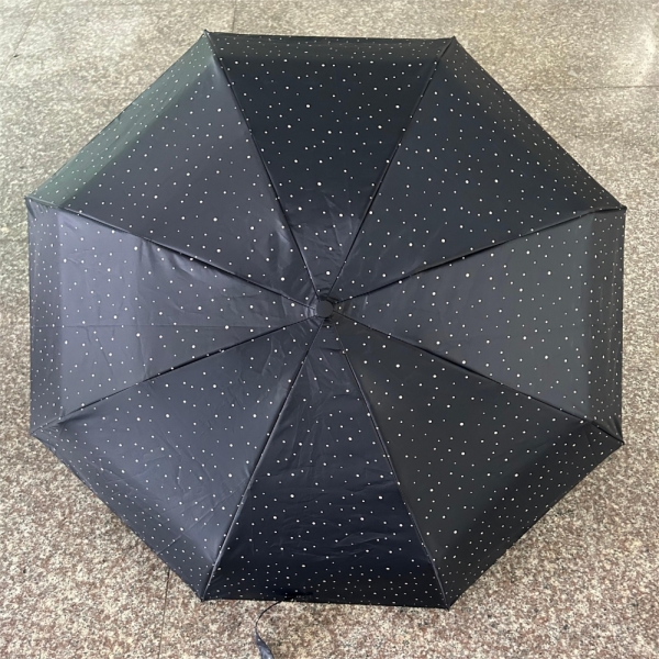 5 folding Mini Windproof umbrella with Capsule EVA Case 
