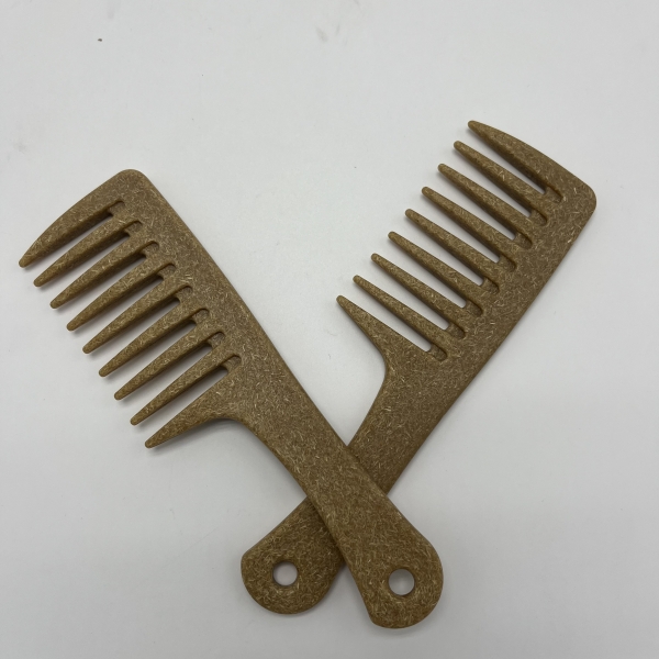 8297 Coconut Plant Fiber Wide Tooth Comb