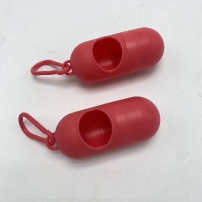 Capsule Shape PCR Pet Poop Bag Dispenser 
