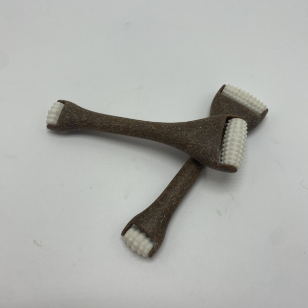 Coconut Plant Fiber Face roller with Jute bag packing