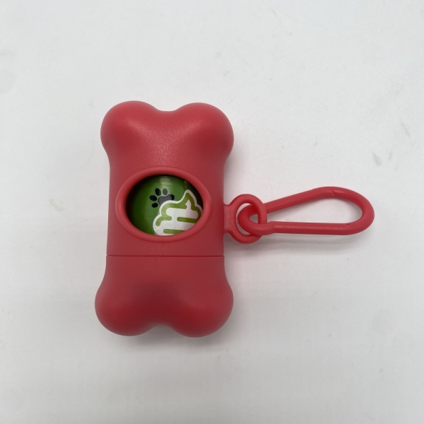 Post Consumer Recycling plastic dog poop bag dispener 