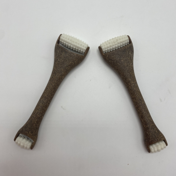 Coconut Plant Fiber Face roller with Jute bag packing