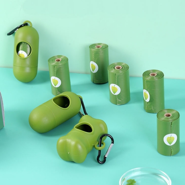 Biodegradable pet poop waste disposal bag 
