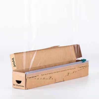 Biodegradable Food grade Cling Film 3020 with slip knife 
