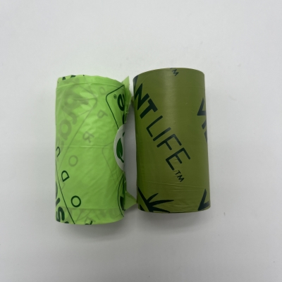 Litter Disposable Dog Poop Bag PLA Biodegradable Pet Litter Bag