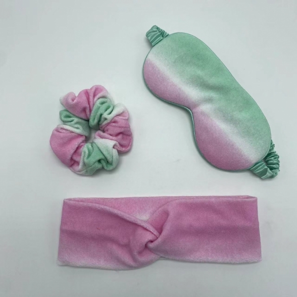 RPET Terry Towel fabric beauty sleeping set 