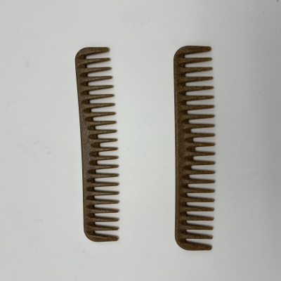 Natural Elements Coconut plant fiber Salon Wide tooth comb 