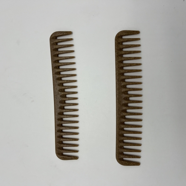 8266 Coconut Plant Fiber Wide Tooth Comb
