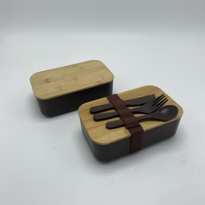 Coffee grounds lunch box eco-friendly bento lunch box for kids and adult