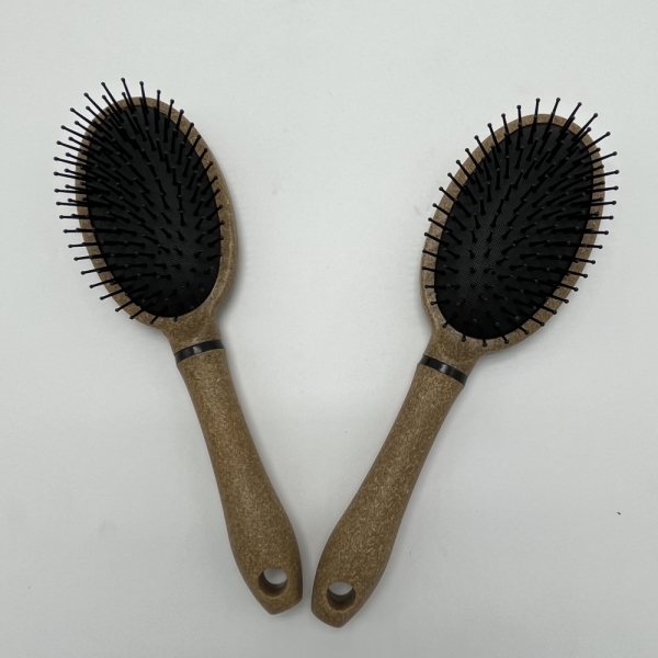 9551CB  Coconut Plant Fiber Wet Detangler Hair Brush