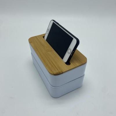 Bento Lunch Box With Divider and Cutlery Double Layer Lunch Box with Bamboo Lid