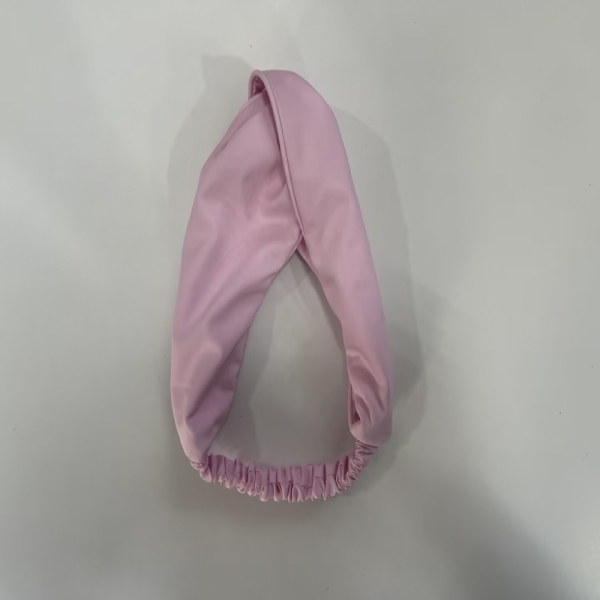 Women's Multicolor Bamboo Fiber Sleeping Set  (Eye mask + Knot Hair band + Scrunchies ) into a Drawstring bag