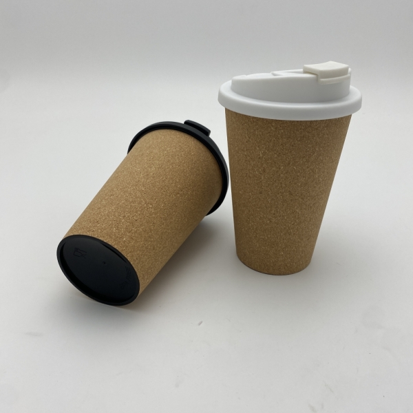 Recycled Cork takeaway coffee cup 450ml 