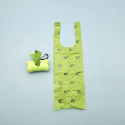 Compostable Pet Poop T shape Waste bag 