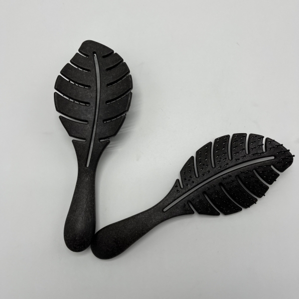 Eco-friendly Coffee Grounds Biodegradable Detangler Hairbrush