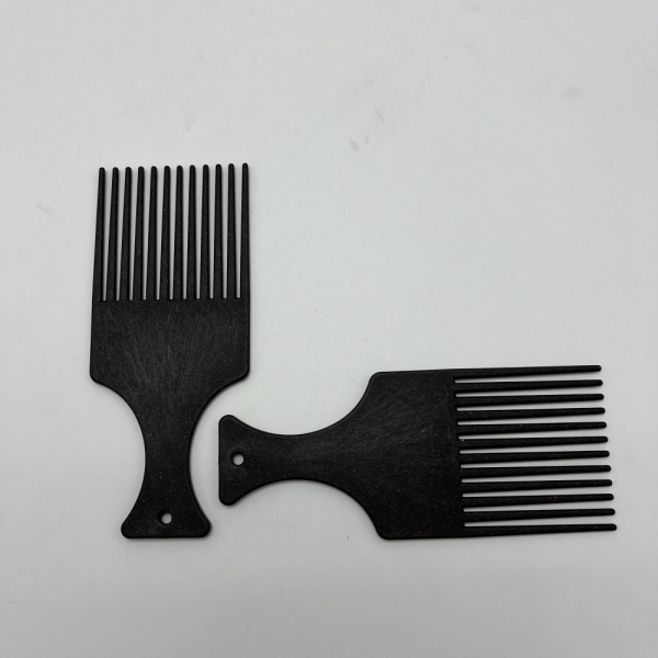 Eco-friendly Coffee Grounds Biodegradable Wide Tooth/Needle Tooth Comb
