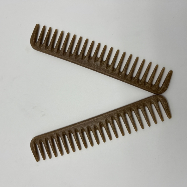 8266 Coconut Plant Fiber Wide Tooth Comb
