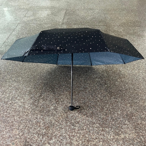 5 folding Mini Windproof umbrella with Capsule EVA Case 