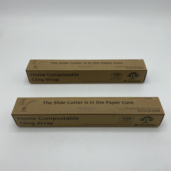 Zero waste 100% Home Compostable Cling film alternative