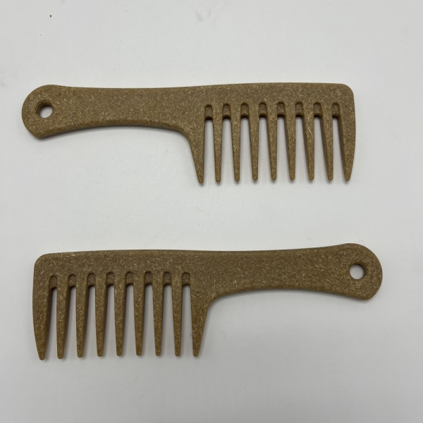 8297 Coconut Plant Fiber Wide Tooth Comb