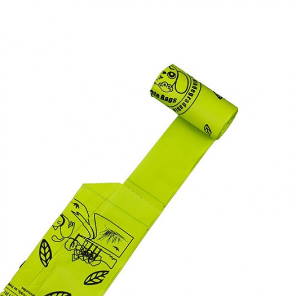 Compostable Pet Poop T shape Waste bag 