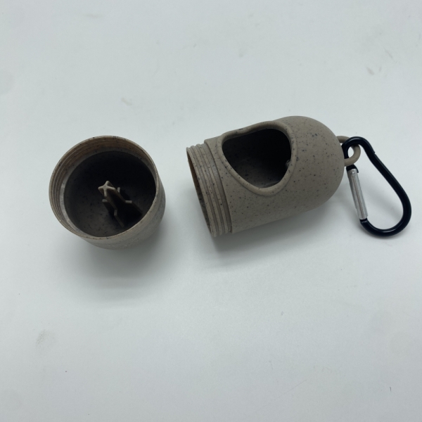 New garbage bag dispenser Coffee grounds eco-friendly dog pooper pill shape