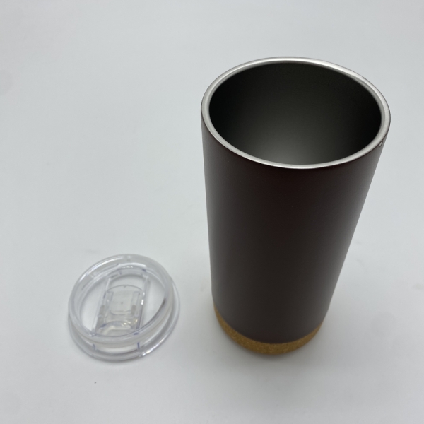 Insulated Vacuum flask with Recycled Cork base 