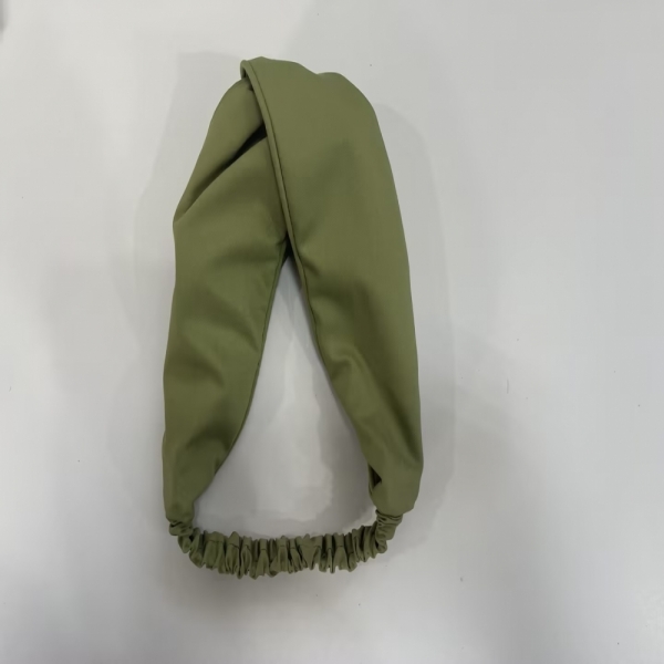Drawstring bag packing Bamboo Fiber Sleeping Set  (Eye mask + Knot Hair band + Scrunchies ) 