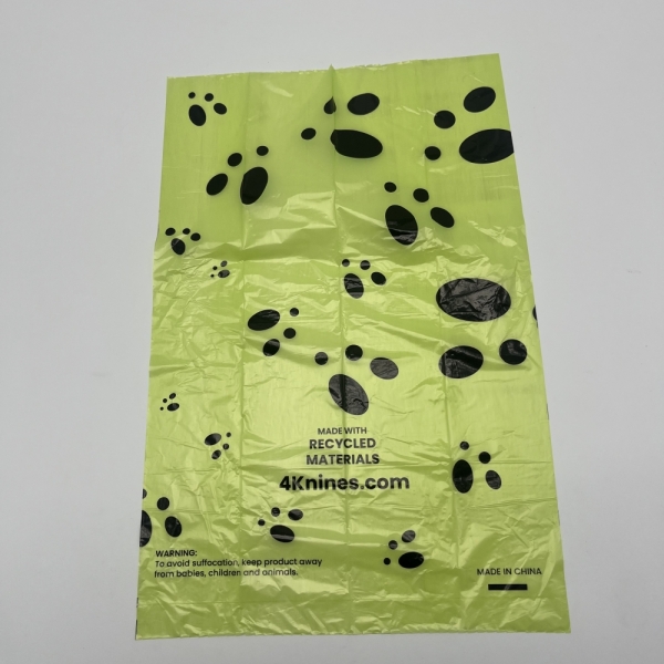 Durable PCR Portable Dog Poop Bags Disposable Dog Poop Bags
