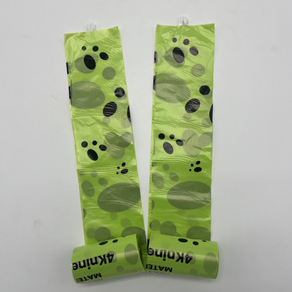 Durable PCR Portable Dog Poop Bags Disposable Dog Poop Bags