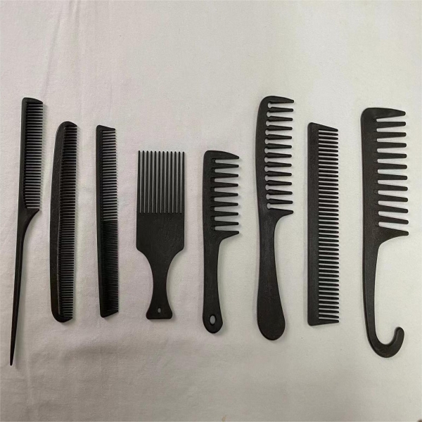 Eco-friendly Coffee Grounds Biodegradable Wide Tooth/Needle Tooth Comb