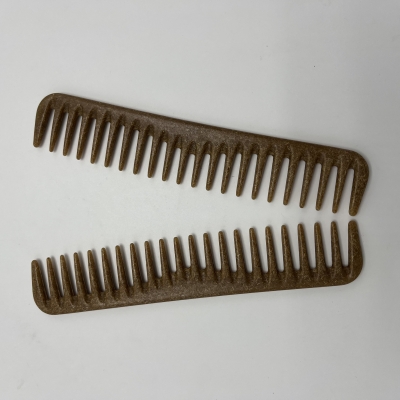 8266 Coconut Plant Fiber Wide Tooth Comb