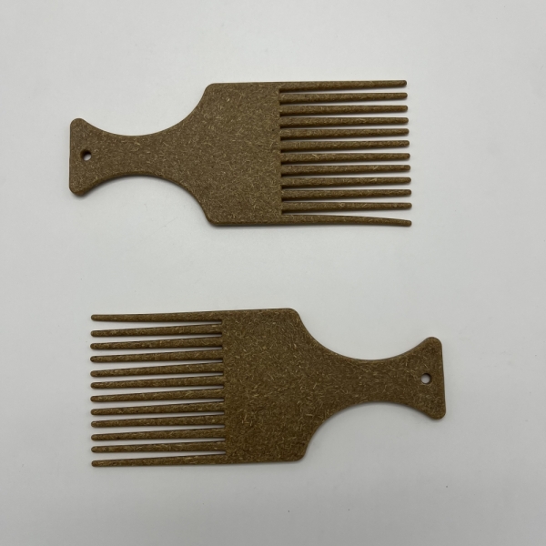 Sustainable Coconut plant fiber Salon Hair beauty comb