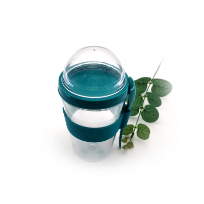 On the Go Storage Cup Double layer Yogurt cup with Spoon 