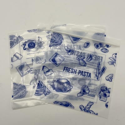 Custom Logo 100% Compostable Zipper Bag Biodegradable bag 