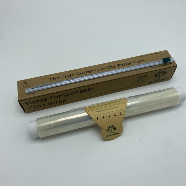 Zero waste 100% Home Compostable Cling film alternative