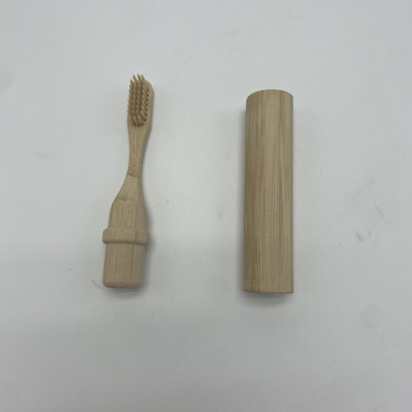 100% Natural Biodegradable Organic Eco Friendly Bamboo Toothbrush With Logo