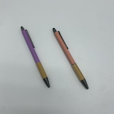 Promotional Stylus Ball Pen Metal Stylus Ballpoint Pen With Custom Logo