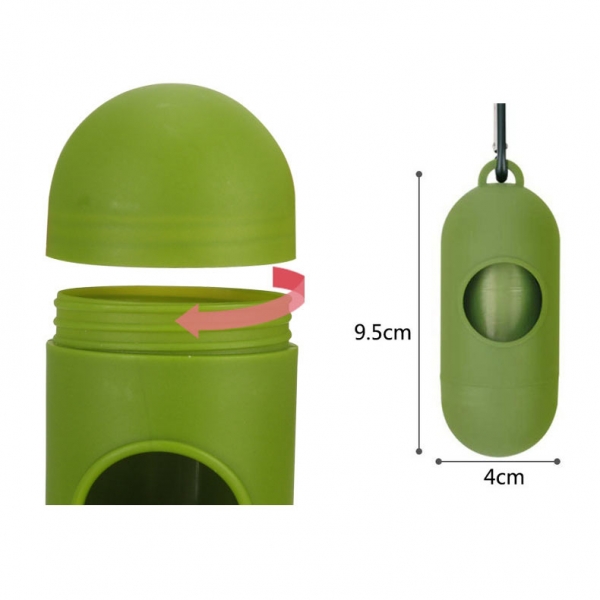 Biodegradable pet poop waste disposal bag 